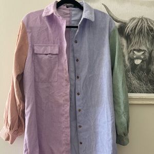 Nasty gal color block dress